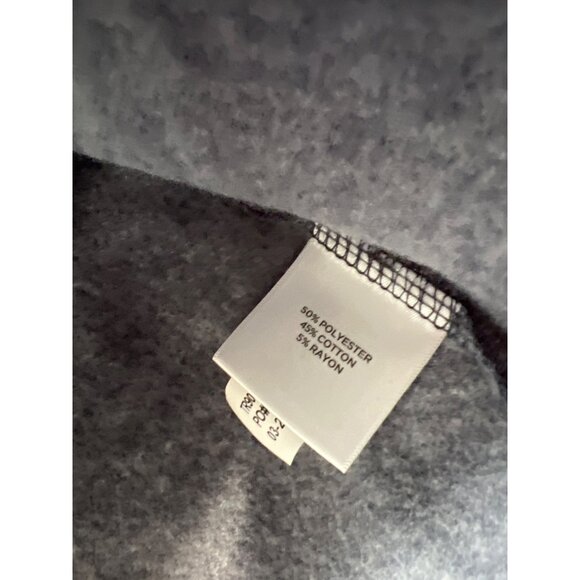 League 91 Moab Utah Collared Pullover Sweatshirt Womens Medium Heather Navy NEW - Picture 9 of 10